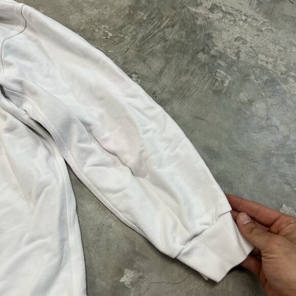 Lululemon Perfectly Oversized Crewneck White Sweatshirt Women's Size 10 READ DES - Picture 9 of 9